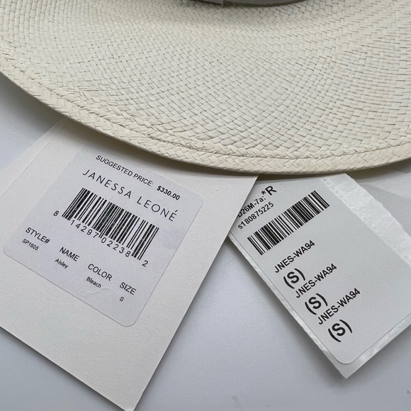 Janessa Leone Aisley Hat in Bleach size S NEW WITH DEFECTS main image 9